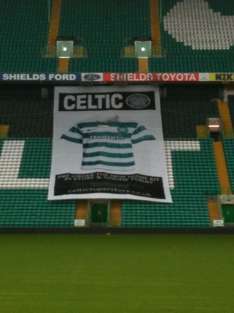 Exclusive – First Pictures of the New Celtic Jersey Launch