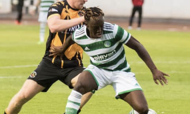 Young Celts defeated in disappointing midweek clash