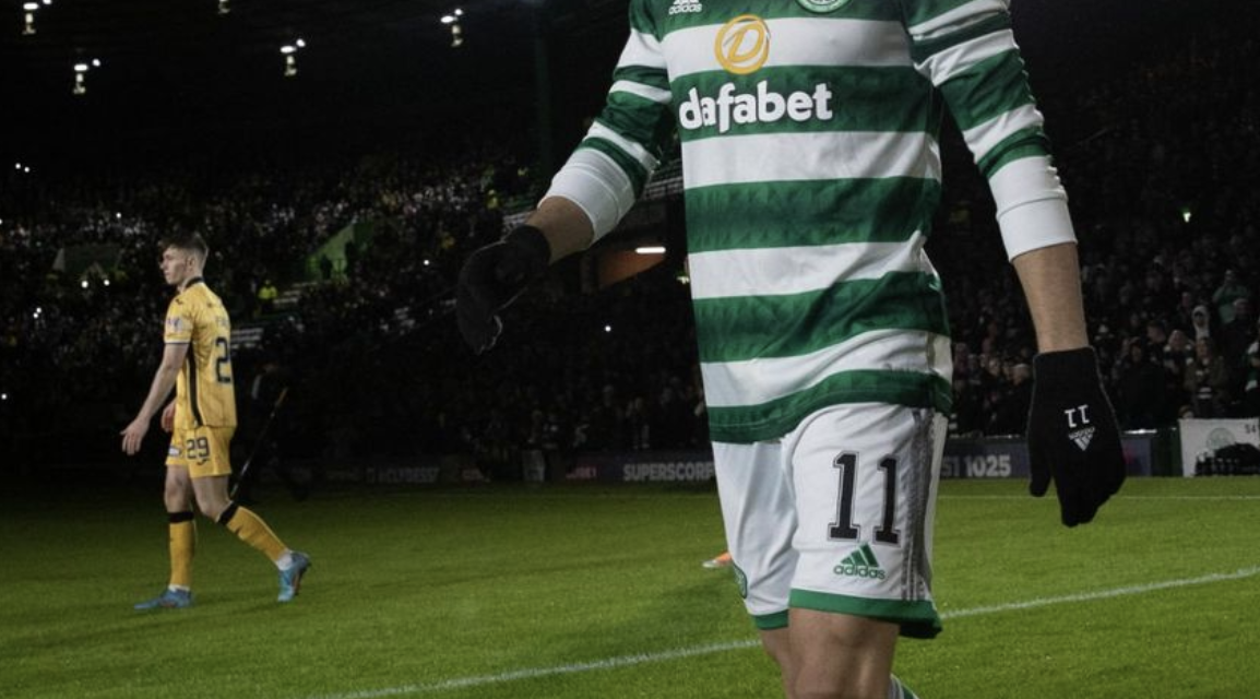 Two goals and three points for the Hoops: Celtic 2-1 Livingston